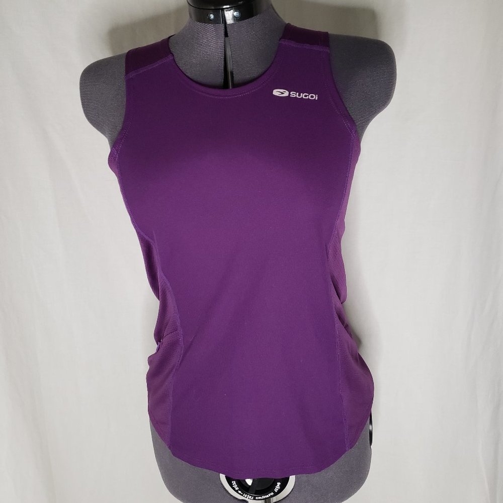 SUGOi Purple sleeveless workout top